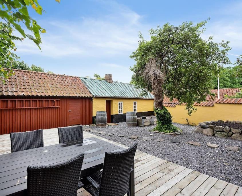Idyllisk, Historisk Byhus Ved Fjorden I Mariager Extérieur photo